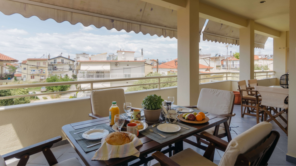 view from Thassos House