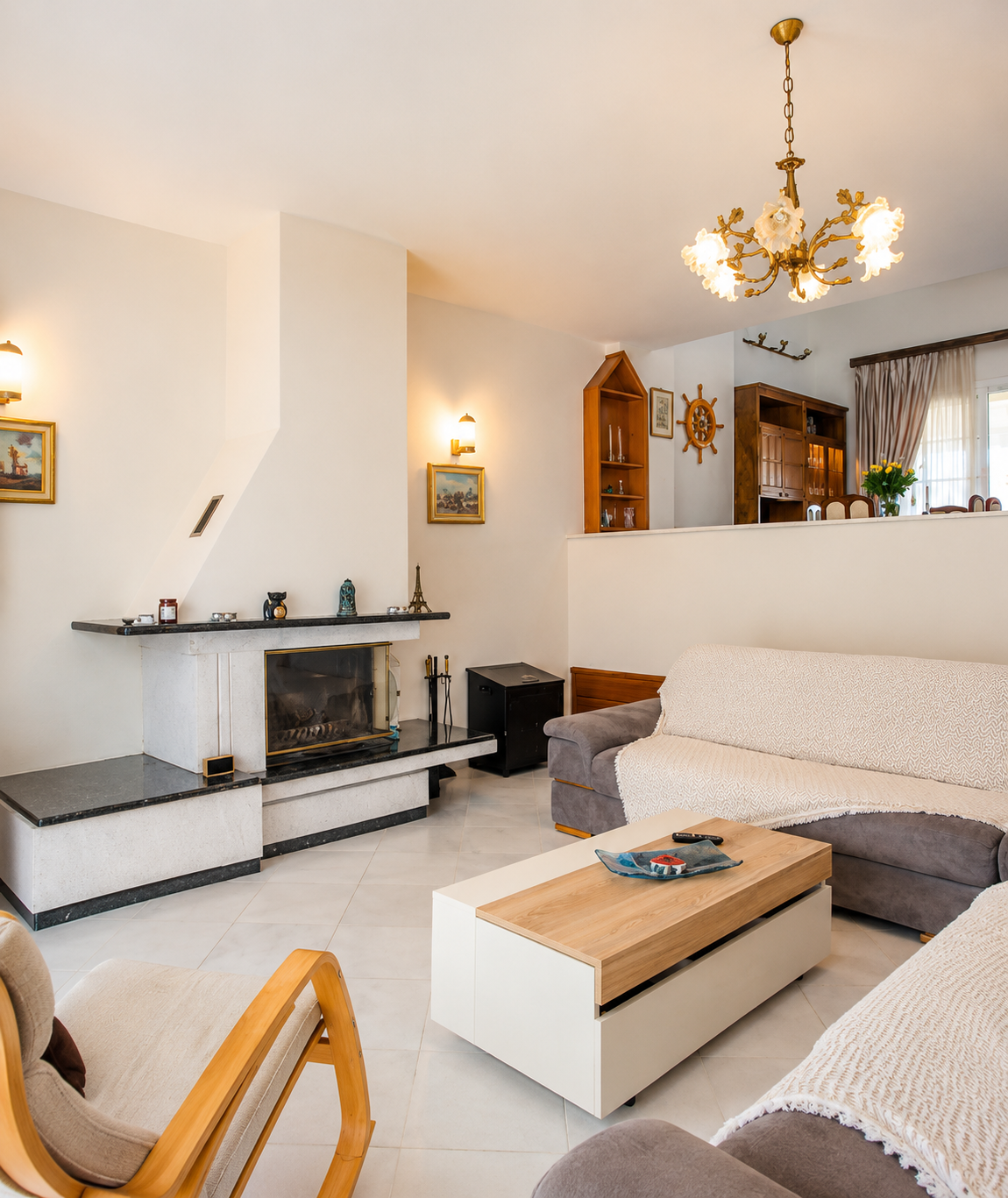thassos house limenas living room