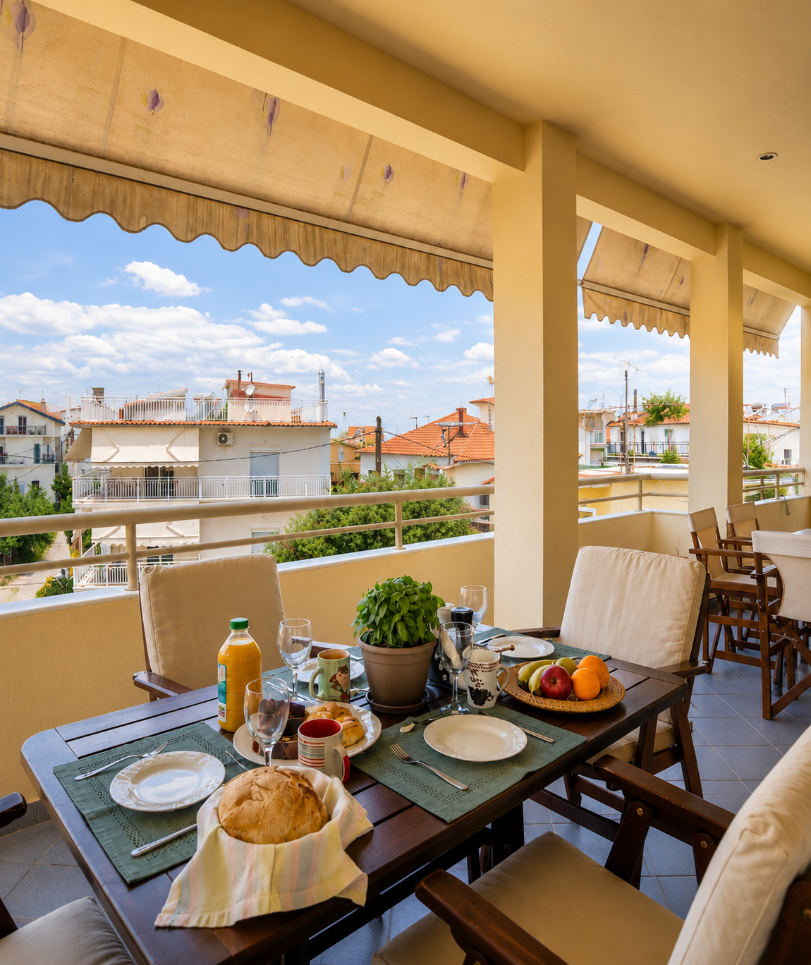 thassos house limenas veranda