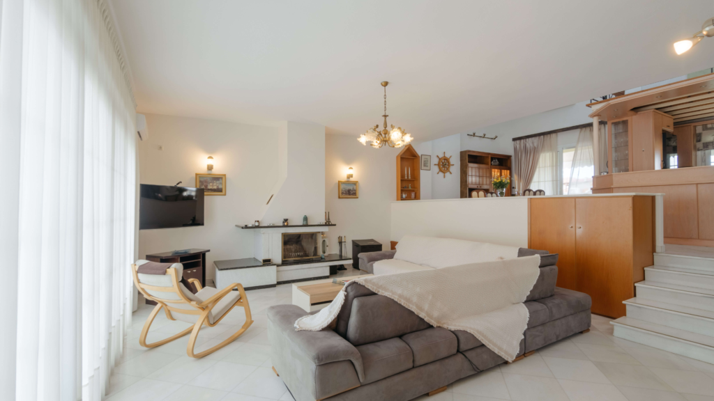 Thassos House Limenas living room