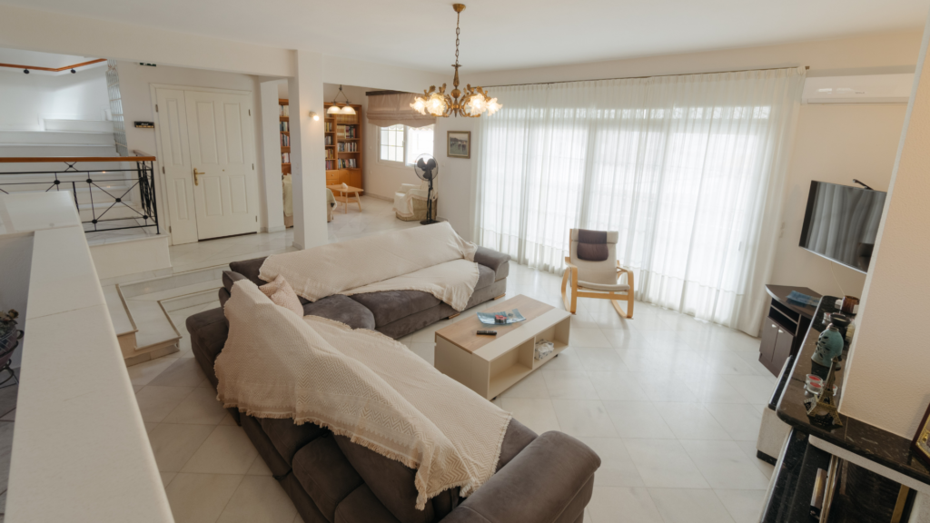 Thassos House Limenas living room